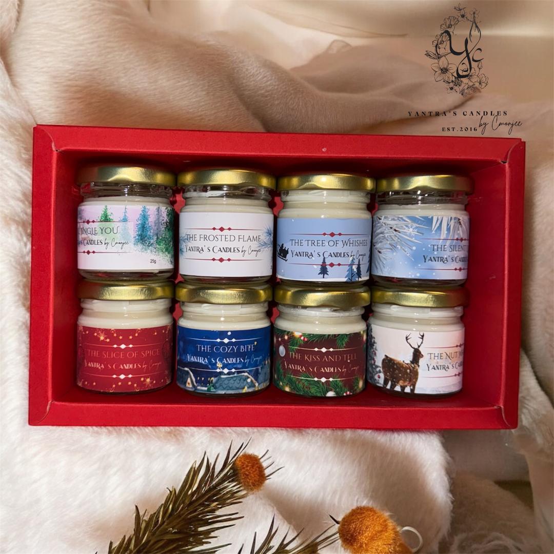 Cutie cadou 8 lumânări