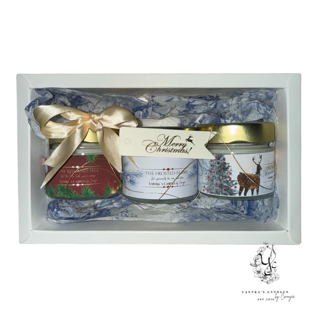 Cutie cadou 3 lumânări