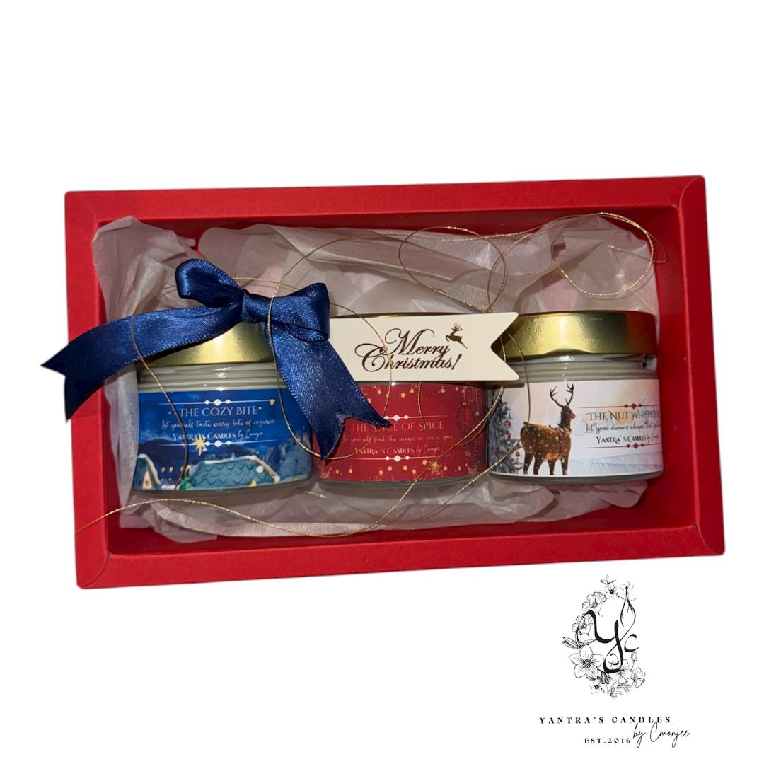 Cutie cadou 3 lumânări